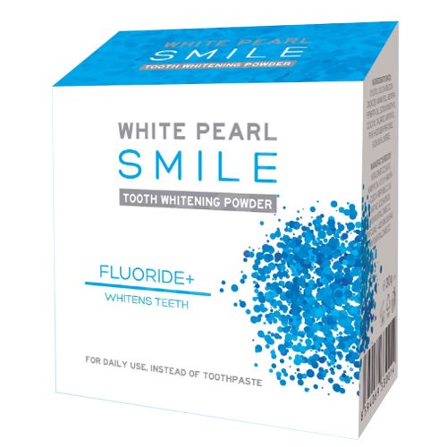 VitalCare Bieliace zubné púder SMILE Fluór + 30 g