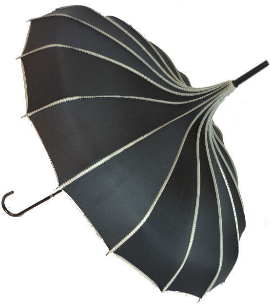Blooming Brollies Dámský holový deštník BCSRPBL
