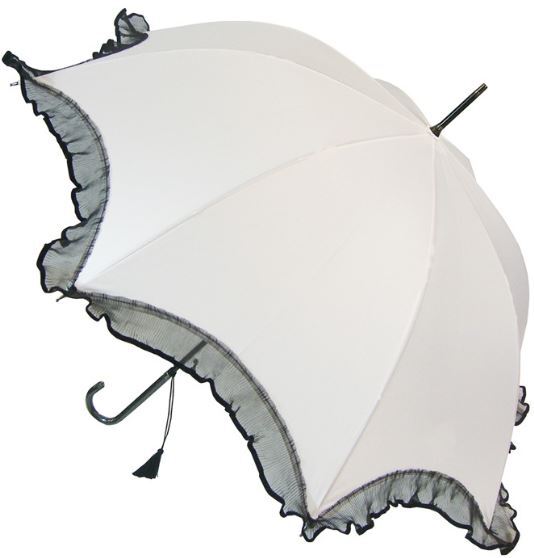 Blooming Brollies Dámský holový deštník BCSSCLWH