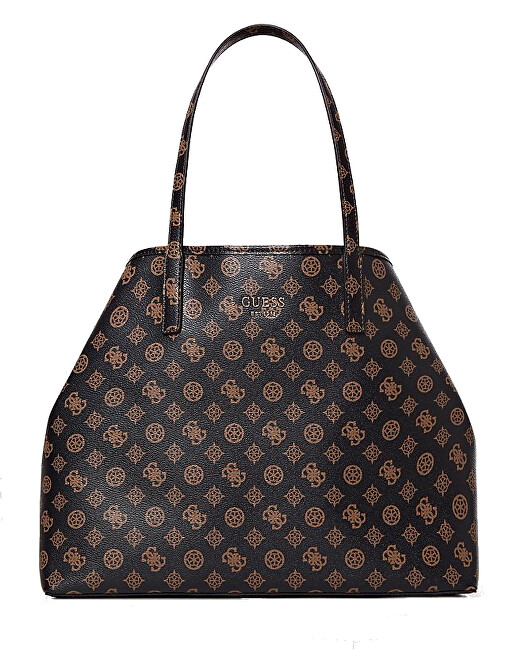 Guess Dámská kabelka Vikky Large Tote Brown-Bro