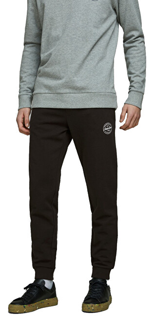 Jack&Jones Pánské tepláky JJIGORDON 12165322 Black M