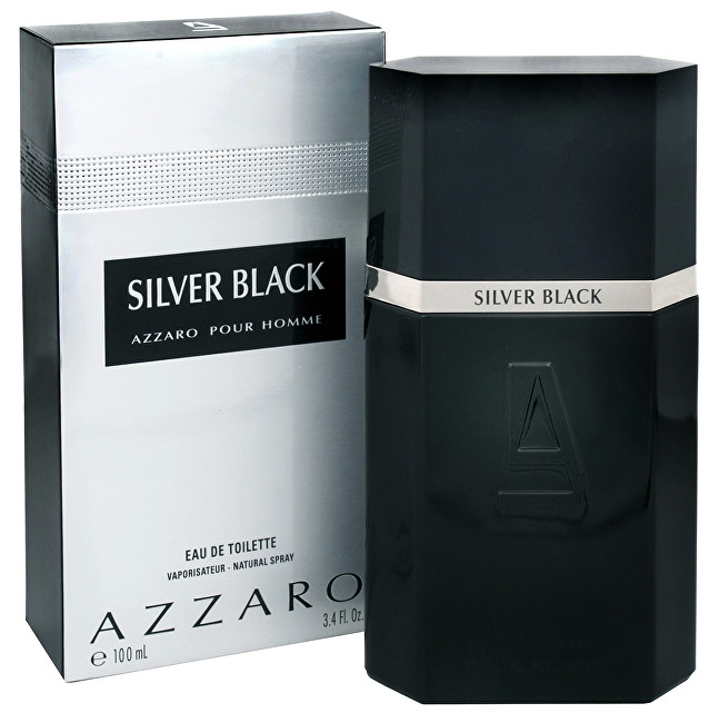 Azzaro Silver Black toaletná voda pánska 100 ml