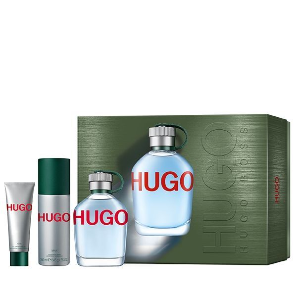 Hugo Boss Hugo - EDT 125 ml + deodorant v spreji 150 ml + sprchový gél 50 ml