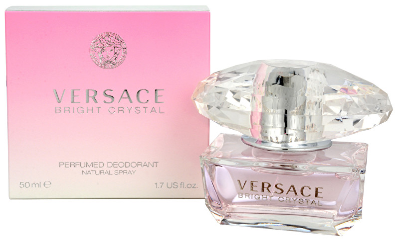 Versace Bright Crystal - deodorant s rozprašovačom 50 ml