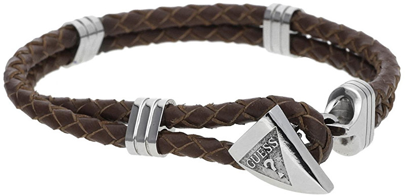 Guess Pánský kožený náramek UMB21516-S