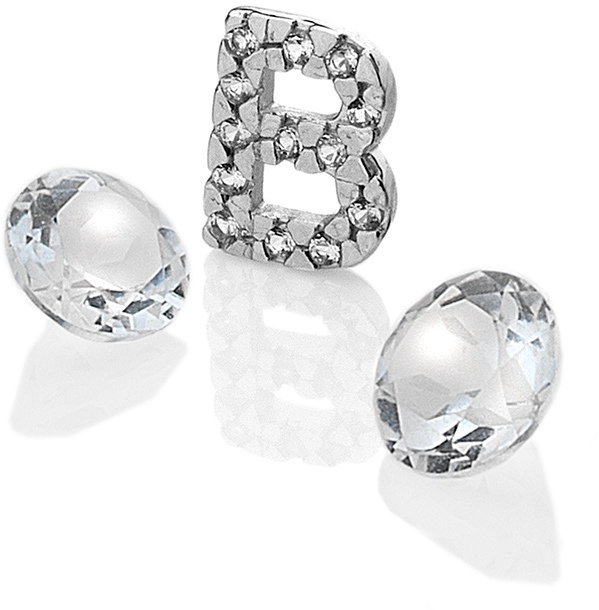 Hot Diamonds Element písmeno "B" s topazy Anais EX221