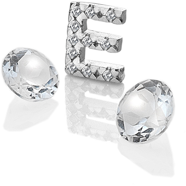 Hot Diamonds Element písmeno "E" s topazy Anais EX224