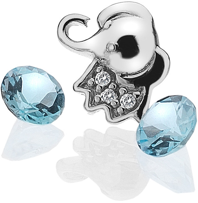 Hot Diamonds Element Slůně s topazy EX098