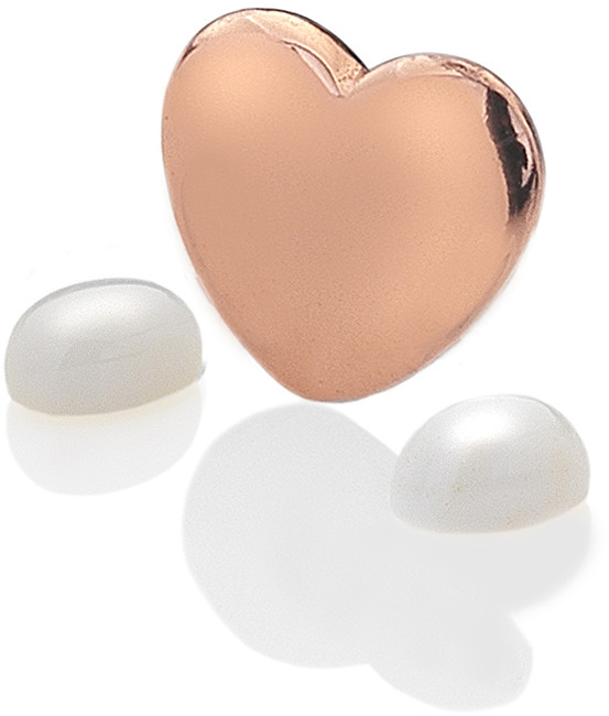 Hot Diamonds Element srdce s měsíčními kameny Anais Červen EX137