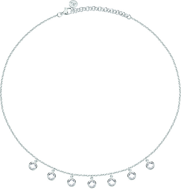 Morellato Oceľový náhrdelník s kryštálmi Gipsy SAQG04