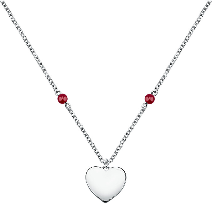 Morellato Oceľový náhrdelník Srdce Valentina SATQ10