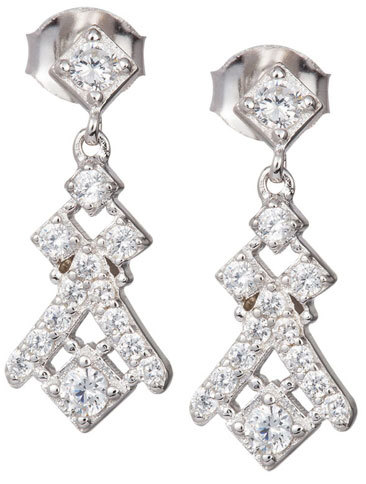 Preciosa Náušnice s krystaly Crystal Way 6021 00