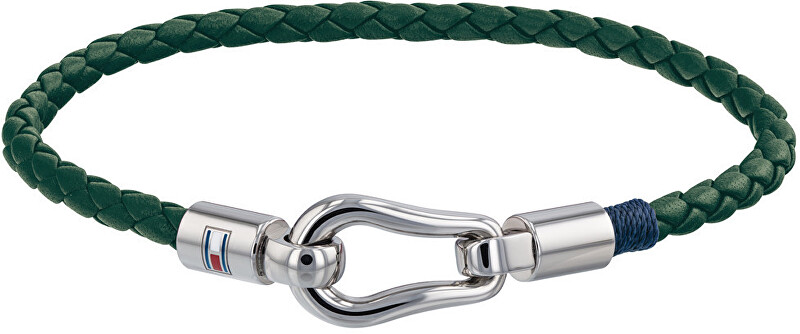 Tommy Hilfiger Pánský kožený náramek TH2790070