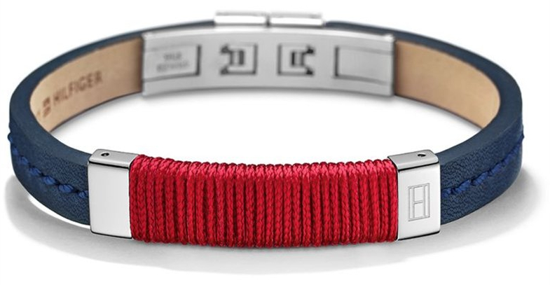 Tommy Hilfiger Pánský kožený náramek TH2700766