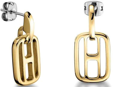 Tommy Hilfiger Pozlacené ocelové náušnice TH2700722