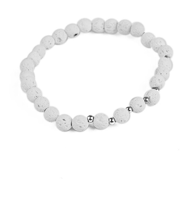 Vuch Slušivý náramek z lávového kamene Zair XS (15 - 16 cm)