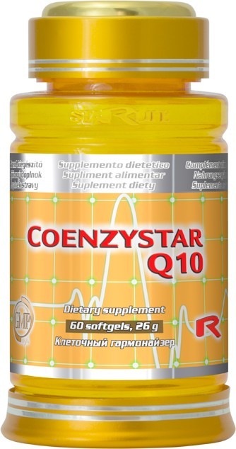 Zobrazit detail výrobku STARLIFE COENZYSTAR Q10 60 tob. Zobrazit detail výrobku STARLIFE COENZYSTAR Q10 60 tob.