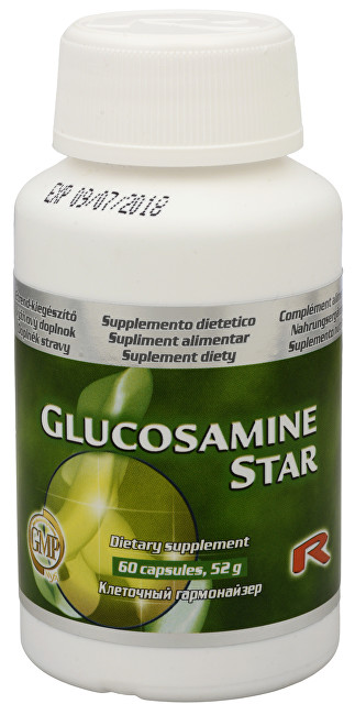 Zobrazit detail výrobku STARLIFE GLUCOSAMINE STAR 60 kapslí Zobrazit detail výrobku STARLIFE GLUCOSAMINE STAR 60 kapslí
