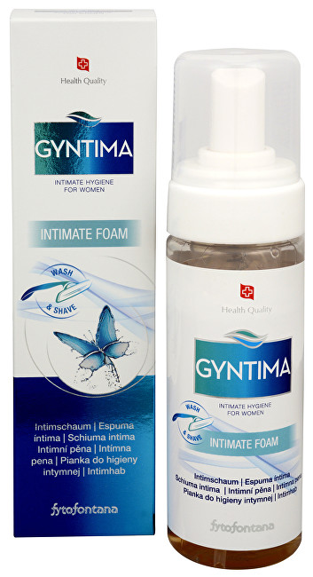 Zobrazit detail výrobku FYTOFONTANA Gyntima intimní pěna 150 ml Zobrazit detail výrobku FYTOFONTANA Gyntima intimní pěna 150 ml