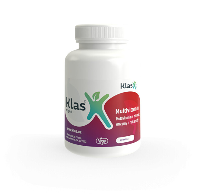 Zobrazit detail výrobku Klas Multivitamíny plus minerály a enzymy 60 tbl. Zobrazit detail výrobku Klas Multivitamíny plus minerály a enzymy 60 tbl.