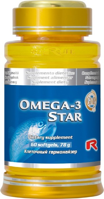 Zobrazit detail výrobku STARLIFE OMEGA-3 STAR 60 tob. Zobrazit detail výrobku STARLIFE OMEGA-3 STAR 60 tob.