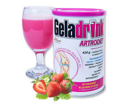 Geladrink Geladrink Artrodiet nápoj 420 g Jahoda