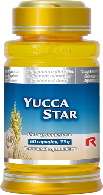 Zobrazit detail výrobku STARLIFE YUCCA STAR 60 kapslí Zobrazit detail výrobku STARLIFE YUCCA STAR 60 kapslí
