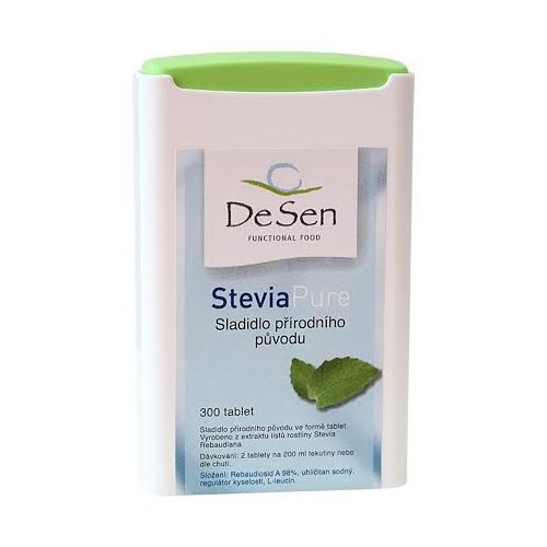 Zobrazit detail výrobku Allnature DeSen - tablety rostliny Stevia rebaudiana 300 tbl. Zobrazit detail výrobku Allnature DeSen - tablety rostliny Stevia rebaudiana 300 tbl.