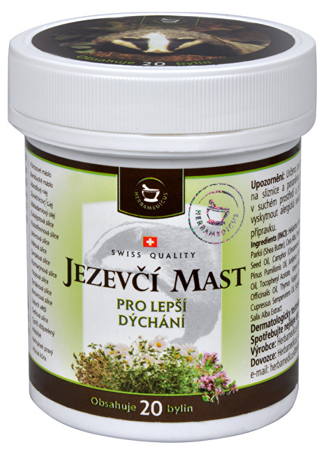 Zobrazit detail výrobku Herbamedicus Jezevčí mast 50 ml Zobrazit detail výrobku Herbamedicus Jezevčí mast 50 ml