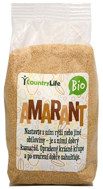 Zobrazit detail výrobku Country Life Bio Amarant 500 g Zobrazit detail výrobku Country Life Bio Amarant 500 g