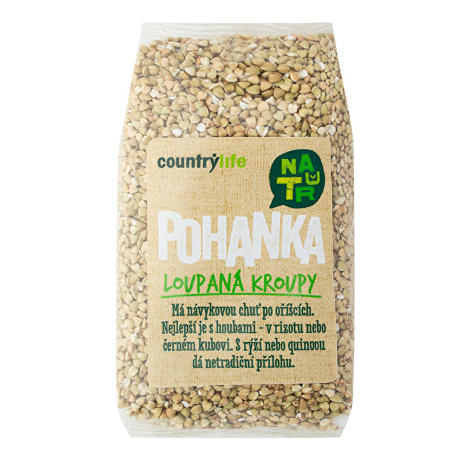 Zobrazit detail výrobku Country Life Bio Pohanka loupaná kroupy 500 g Zobrazit detail výrobku Country Life Bio Pohanka loupaná kroupy 500 g