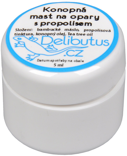 Zobrazit detail výrobku Delibutus Konopná mast na opary s propolisem 4 ml Zobrazit detail výrobku Delibutus Konopná mast na opary s propolisem 4 ml