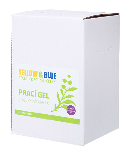 Zobrazit detail výrobku Yellow & Blue Prací gel z mýdlových ořechů s levandulovou silicí 5 l Zobrazit detail výrobku Yellow & Blue Prací gel z mýdlových ořechů s levandulovou silicí 5 l