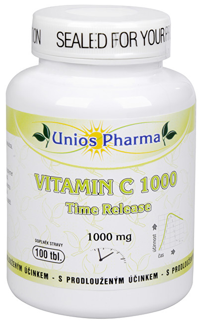Zobrazit detail výrobku Unios Pharma Vitamín C 1000 mg Time Release 100 tbl. Zobrazit detail výrobku Unios Pharma Vitamín C 1000 mg Time Release 100 tbl.