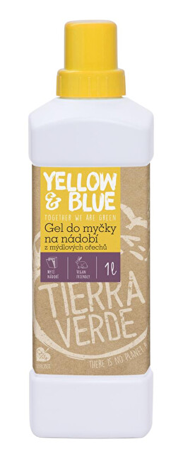 Zobrazit detail výrobku Yellow & Blue Gel do myčky na nádobí z mýdlových ořechů 1 l Zobrazit detail výrobku Yellow & Blue Gel do myčky na nádobí z mýdlových ořechů 1 l