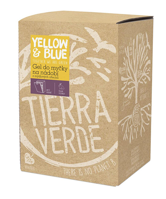 Zobrazit detail výrobku Yellow & Blue Gel do myčky na nádobí z mýdlových ořechů 5 l Zobrazit detail výrobku Yellow & Blue Gel do myčky na nádobí z mýdlových ořechů 5 l