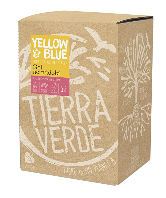 Zobrazit detail výrobku Yellow & Blue Gel na nádobí z mýdlových ořechů 5 l Zobrazit detail výrobku Yellow & Blue Gel na nádobí z mýdlových ořechů 5 l