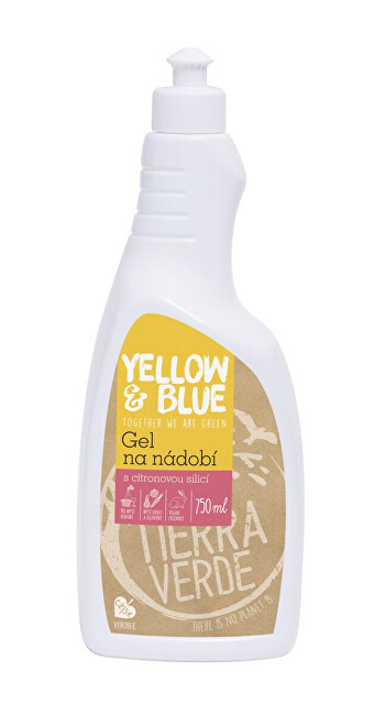 Zobrazit detail výrobku Yellow & Blue Gel na nádobí z mýdlových ořechů 750 ml Zobrazit detail výrobku Yellow & Blue Gel na nádobí z mýdlových ořechů 750 ml
