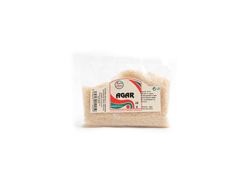 Zobrazit detail výrobku Sunfood Agar - agar přírodní 28 g Zobrazit detail výrobku Sunfood Agar - agar přírodní 28 g