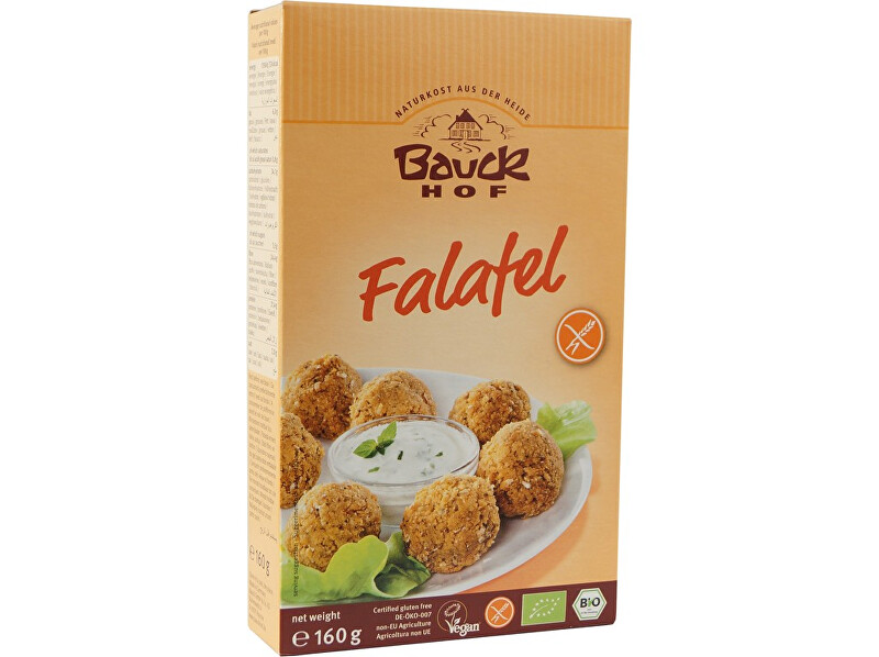 Zobrazit detail výrobku Bauck hof Bio Falafel 160g, bezlepková směs Zobrazit detail výrobku Bauck hof Bio Falafel 160g, bezlepková směs