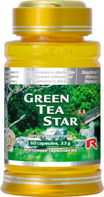 Zobrazit detail výrobku STARLIFE GREEN TEA STAR 60 kapslí Zobrazit detail výrobku STARLIFE GREEN TEA STAR 60 kapslí