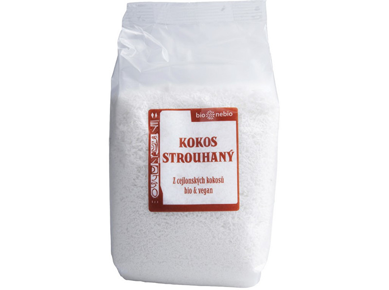 Zobrazit detail výrobku Bio nebio s. r. o. Bio kokos strouhaný 200 g Zobrazit detail výrobku Bio nebio s. r. o. Bio kokos strouhaný 200 g