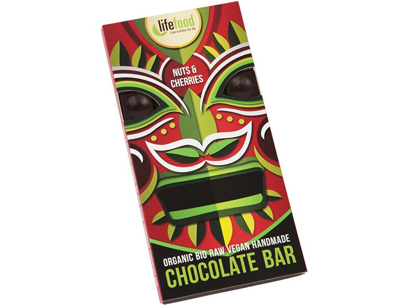 Zobrazit detail výrobku Lifefood Bio Lifefood Chocolate s kousky ořechů a třešní 70g Zobrazit detail výrobku Lifefood Bio Lifefood Chocolate s kousky ořechů a třešní 70g