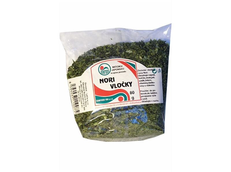 Zobrazit detail výrobku Sunfood Nori - green vločky 80 g Zobrazit detail výrobku Sunfood Nori - green vločky 80 g