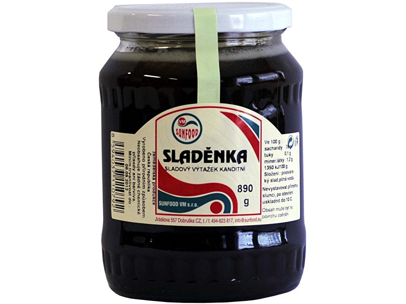 Zobrazit detail výrobku Sunfood Sladěnka - ječmenný slad, sklo 890g Zobrazit detail výrobku Sunfood Sladěnka - ječmenný slad, sklo 890g