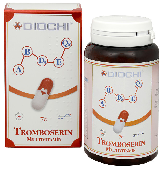 Zobrazit detail výrobku Diochi Tromboserin Multivitamín 80 kapslí Zobrazit detail výrobku Diochi Tromboserin Multivitamín 80 kapslí