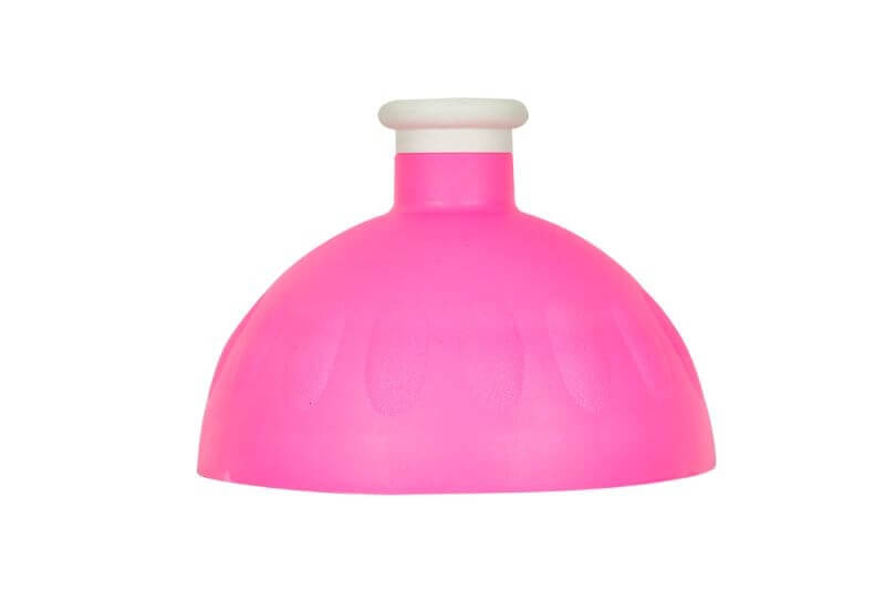 R&B Zdravá fľaša viečko / zátka Víčko růžové fluo / zátka bílá