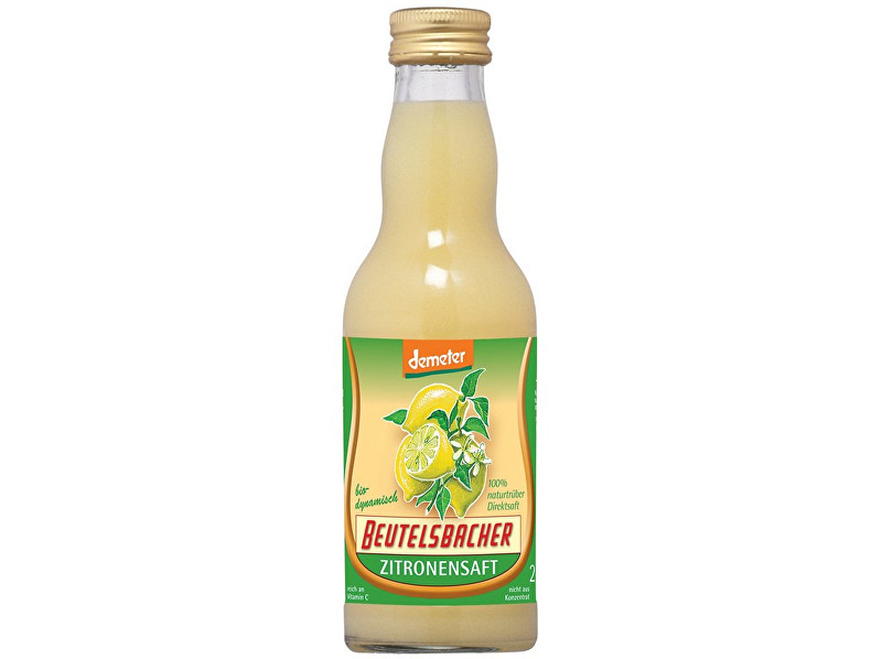 Zobrazit detail výrobku Beutelsbacher Bio Citronová šťáva 100% Beutelsbacher 0,2 l Zobrazit detail výrobku Beutelsbacher Bio Citronová šťáva 100% Beutelsbacher 0,2 l