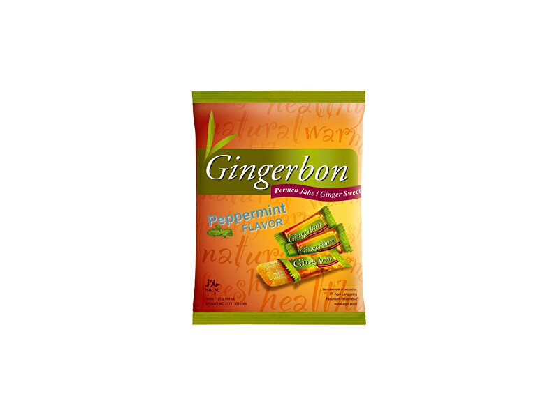 Zobrazit detail výrobku Stykra Gingerbon 125 g peprmint - zázvorové bonbony s mátou Zobrazit detail výrobku Stykra Gingerbon 125 g peprmint - zázvorové bonbony s mátou