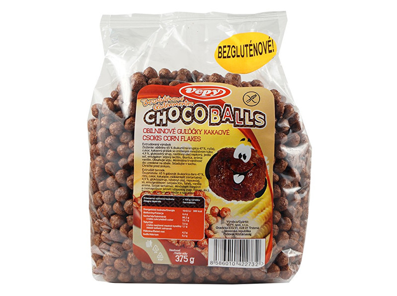 Vepy Kuličky obil. kakaové bezlepkové 375 g